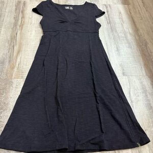 Horny Toad Black Cap Sleeve Dress Small